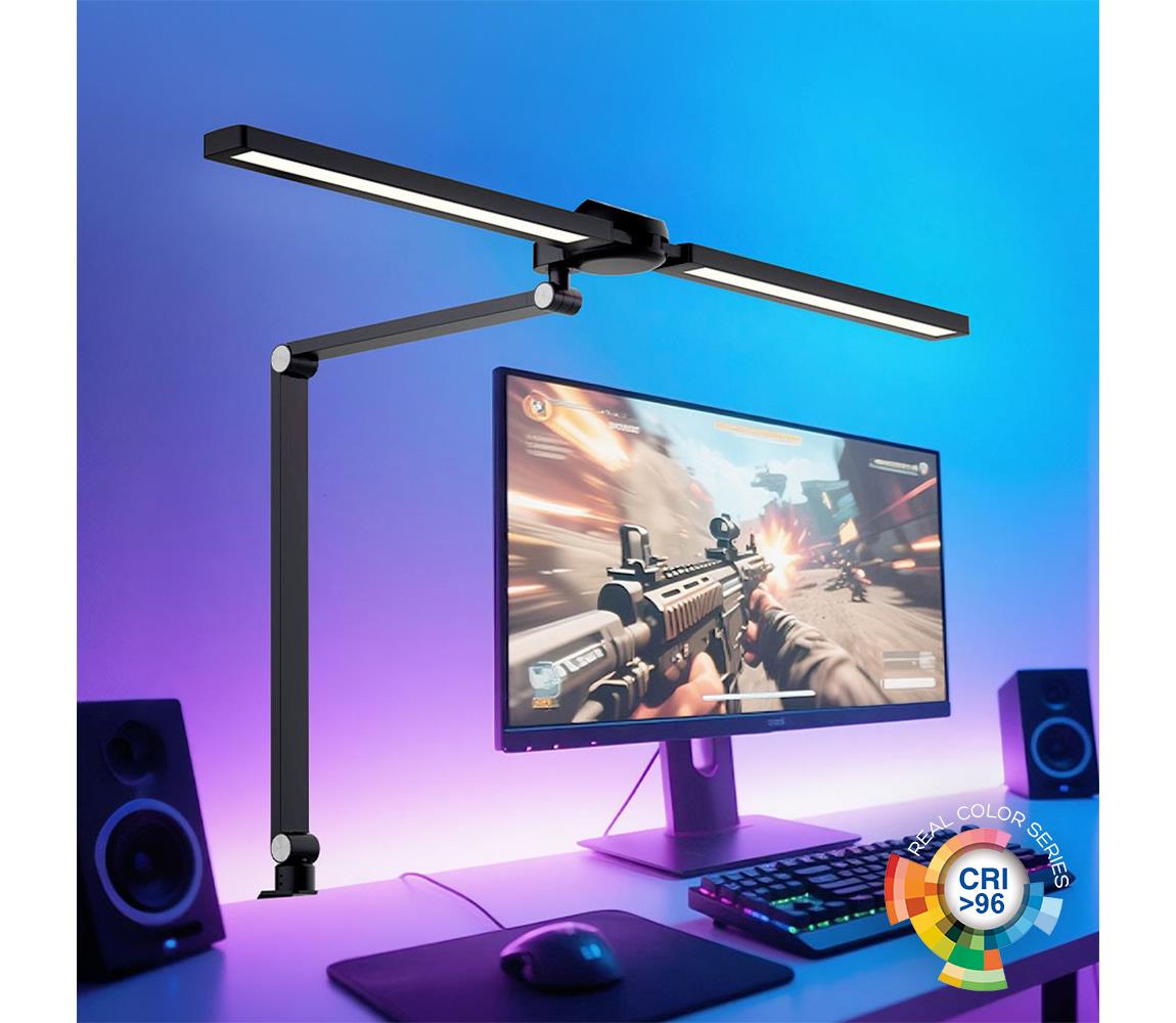 Brilagi -LED RGB dimmelhető, érintésvezérelt asztali lámpa VARIO LED/18W/230V 3000-6500K CRI 96 8590828037057