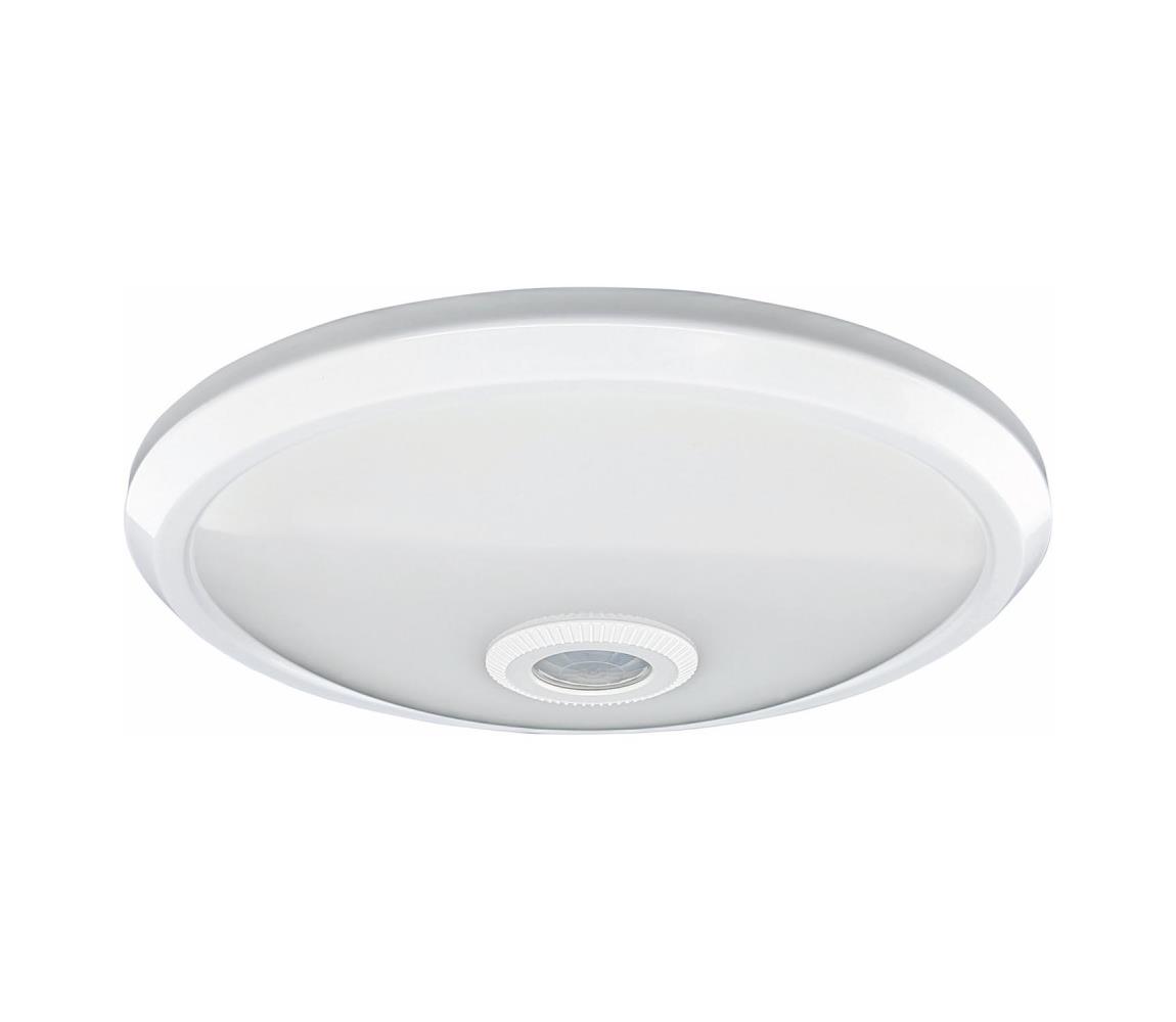 Greenlux LED mennyezeti lámpa mozgás- és alkonyérzékelővel LED/16W/230V Ø 29 cm fehér