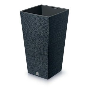 FURU SQUARE virágtartó 39,5 cm, antracit, 39 cm
