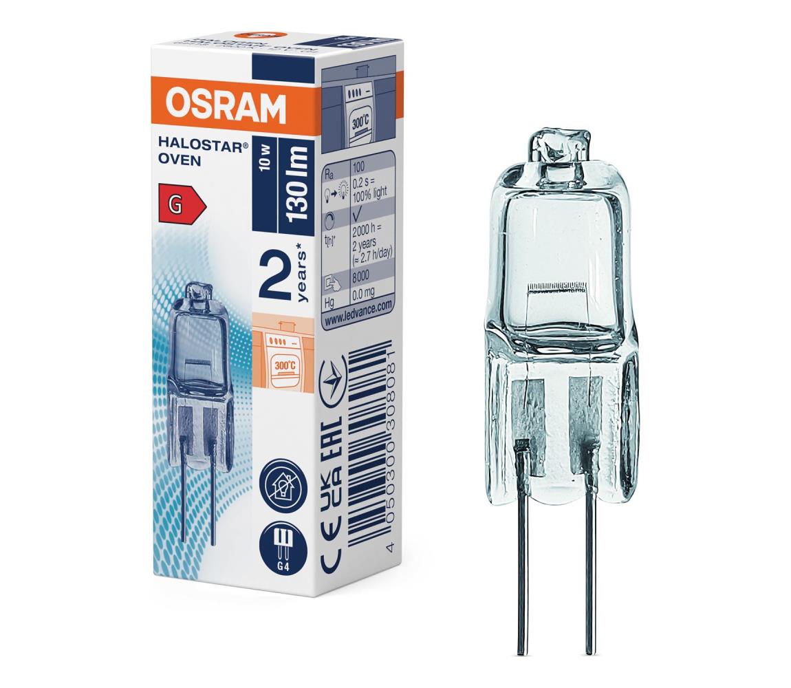 Sütőizzó HALOSTAR G4/10W/12V 2700K - Osram 4050300308081