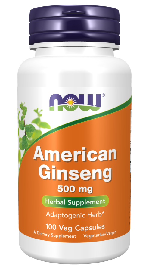 American Ginseng 500 mg - 100 Veg Capsules