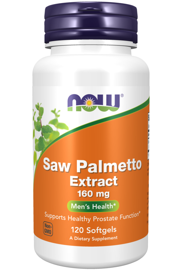 Saw Palmetto Extract 160 mg - 120 Softgels