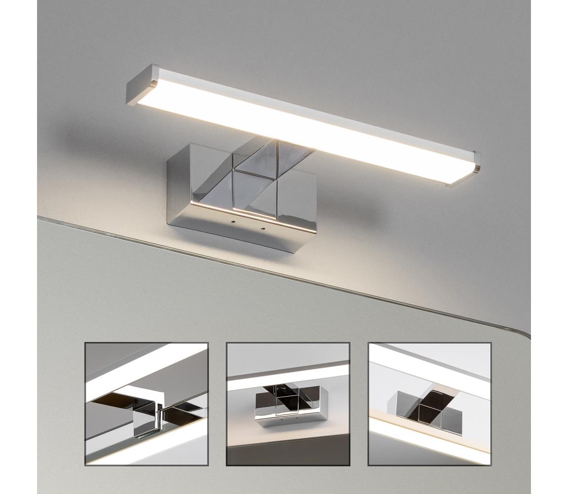 Brilagi - VESTRA LED fürdőszobai tükörvilágítás 6W/230V, 30 cm, IP44, króm FG-M1-C02-300-CHR