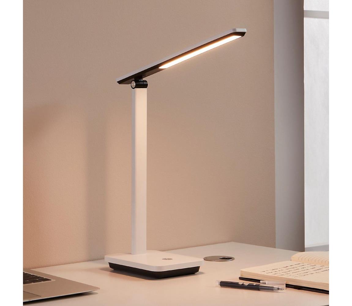 Eglo 900956-LED Dimmelhető újratölthető asztali lámpa INIESTA 3,6W/5V 1800mAh fehér 900956