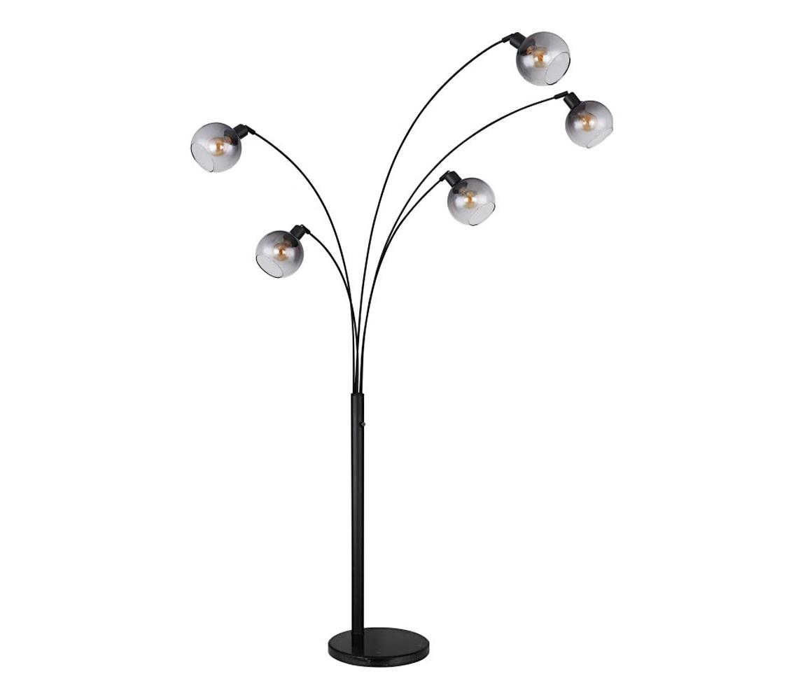 Globo 58228NBS - Állólámpa SEYMOUR 5xE27/40W/230V füstös 58228NBS