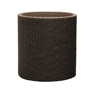Keter Cylinder L 39 l virágcserép, barna