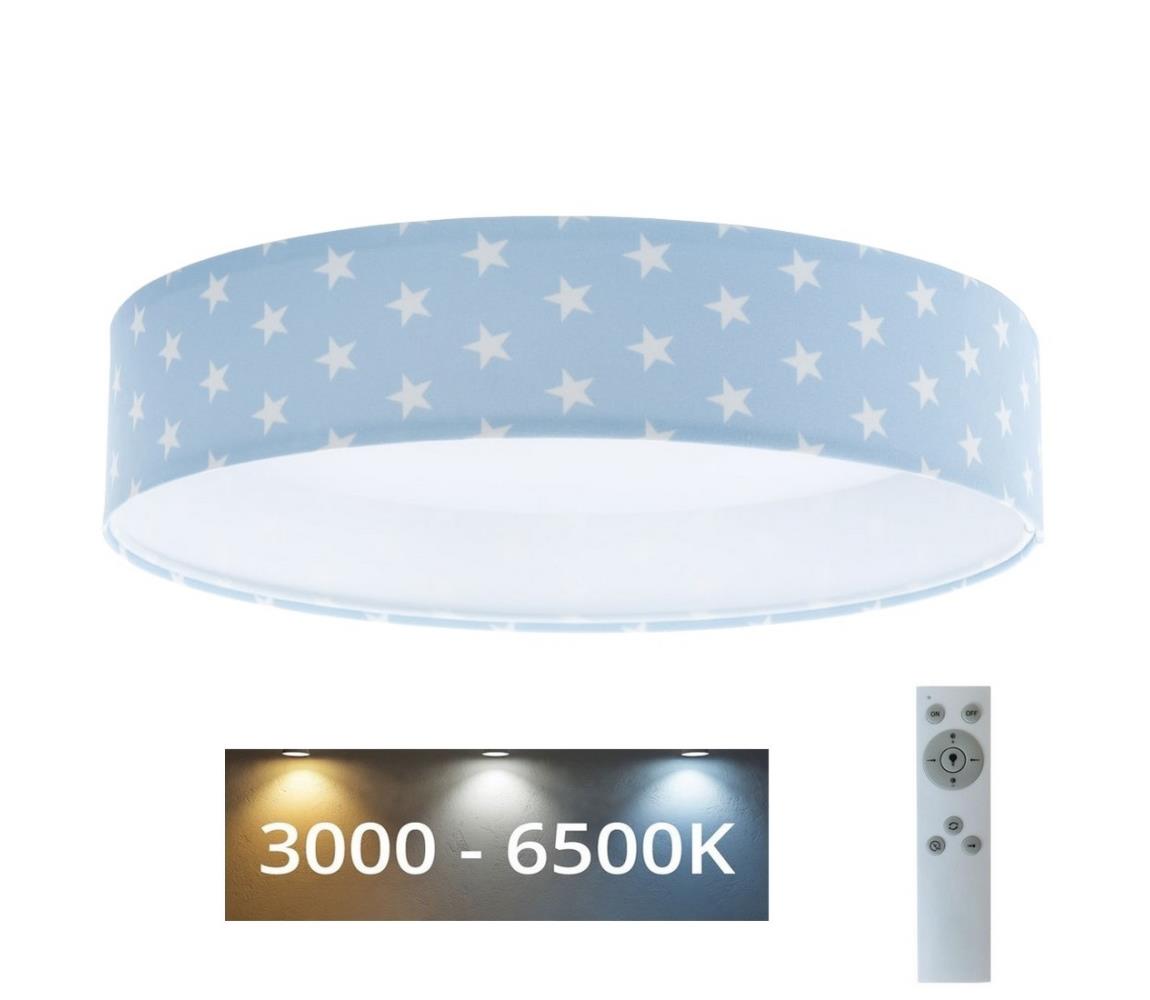 GALAXY KIDS LED/24W/230V állítható fényű gyerek lámpa, kék/fehér, DO-val